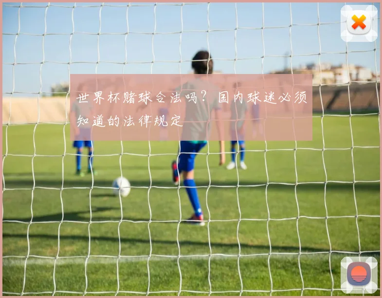 世界杯赌球合法吗？国内球迷必须知道的法律规定